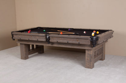 Barnwood Cheyenne Pool Table