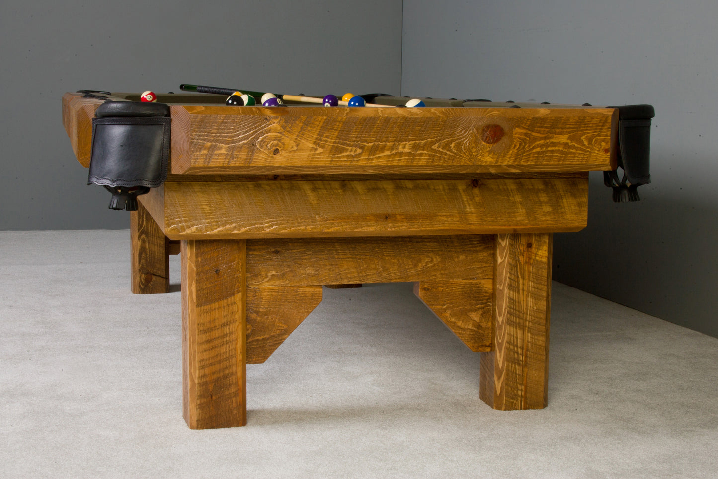 Barnwood Timber Lodge Pool Table