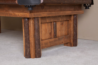 Sawtooth Hickory Pool Table